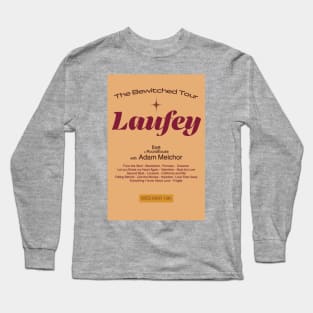 Laufey Bewitched Tour pinkish poster Long Sleeve T-Shirt